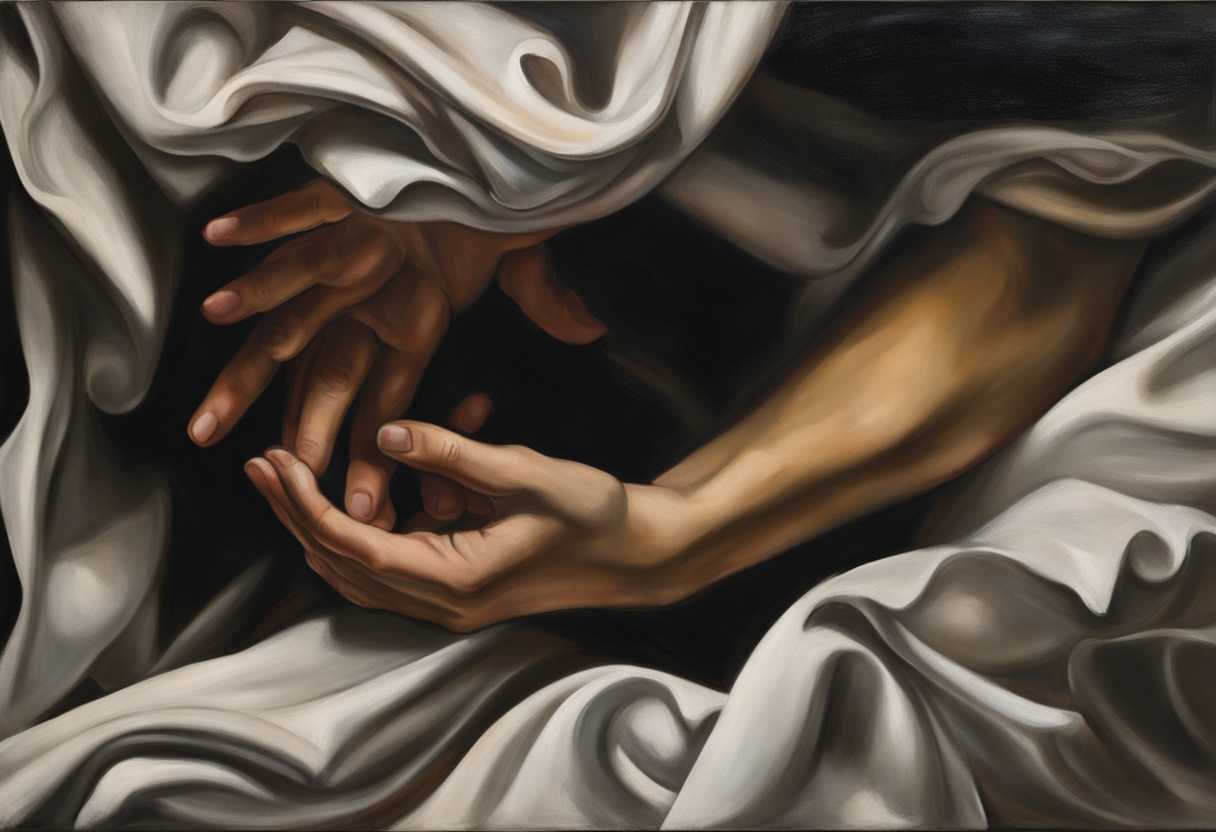 A-hand-touches-causing-a-person-to-tremble-and-fall-capturing-vulnerability-and-fear-in-a-powerful_jynv
