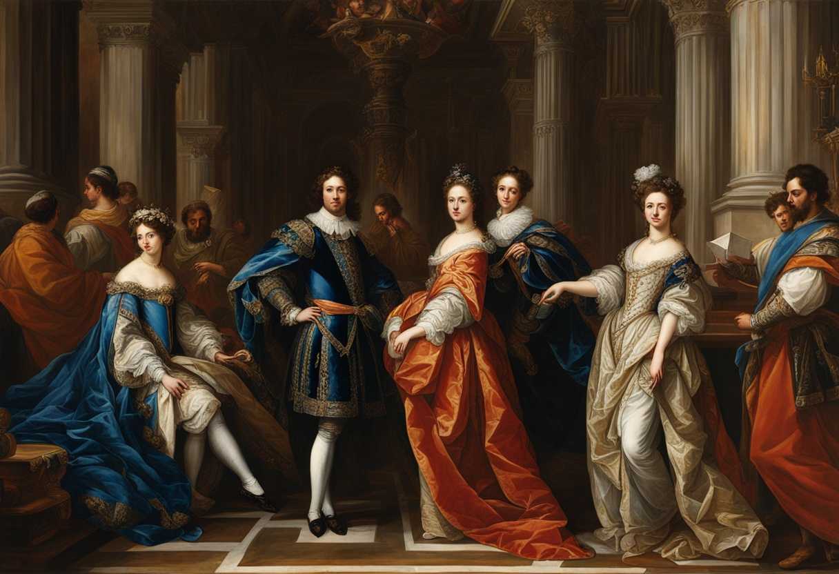 King-and-courtiers-in-opulent-attire-exuding-power-and-authority-in-a-grand-palace-setting_gavv