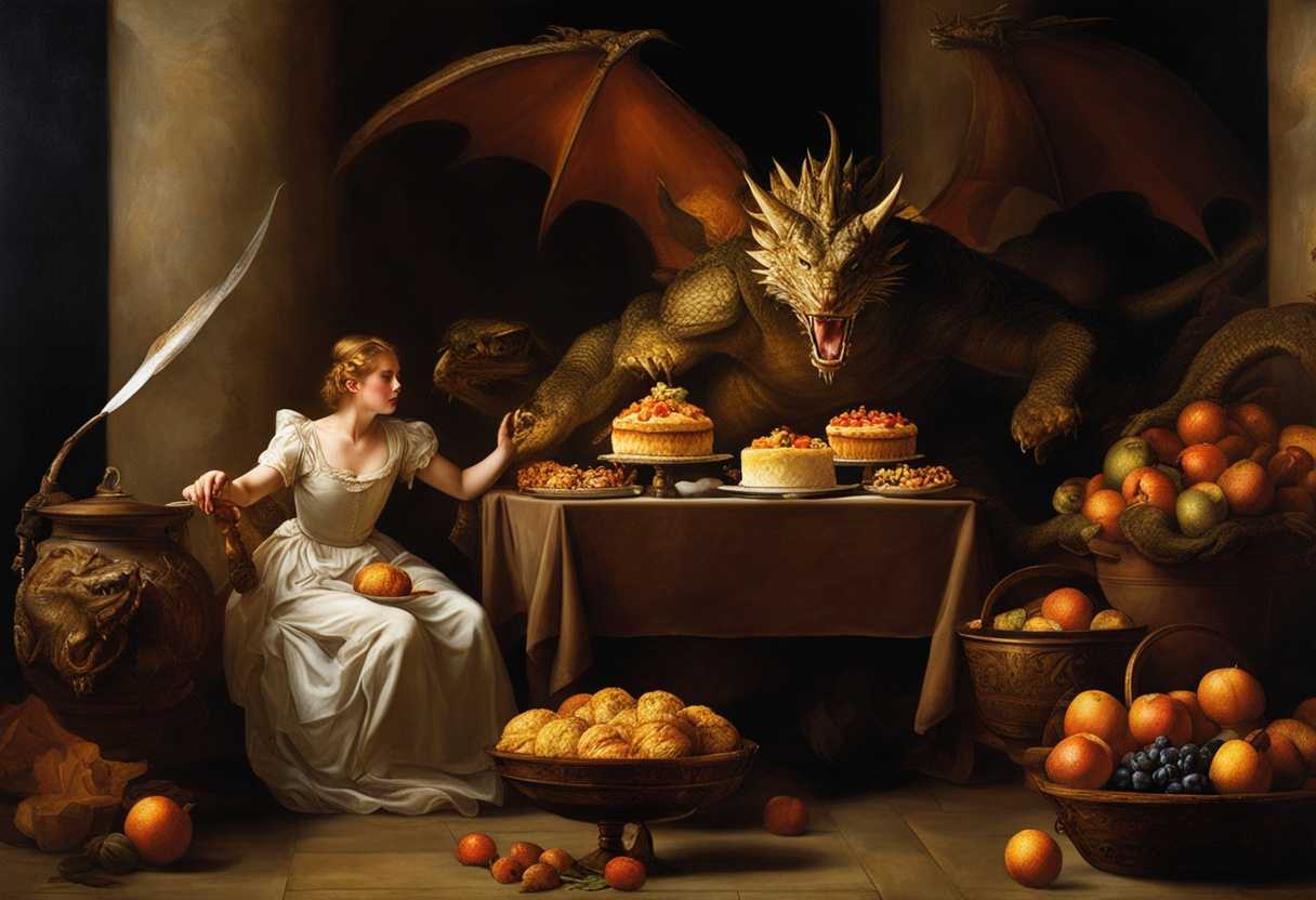 Daniel-faces-a-dragon-with-peculiar-cakes-tension-revelation-and-triumph-in-dramatic-lighting_nbup