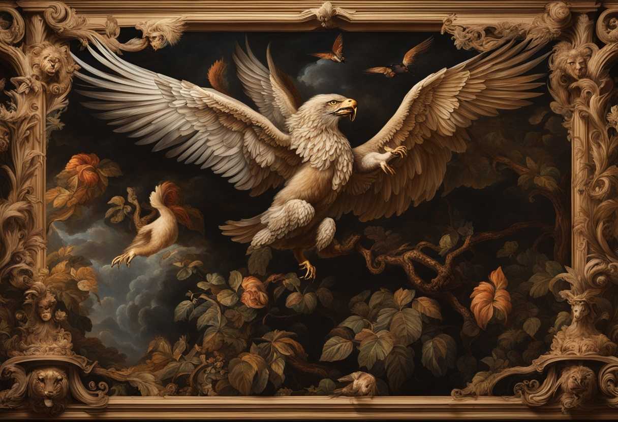 Imagining-a-surreal-scene-with-mythical-beasts-lion-eagle-bear-ribs-leopard-wings-iron-toothed-b_jwrc