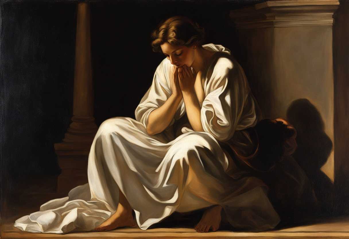 Gabriel-appears-to-a-person-in-prayer-bathed-in-warm-evening-light-creating-a-sacred-and-tranquil-_nhal