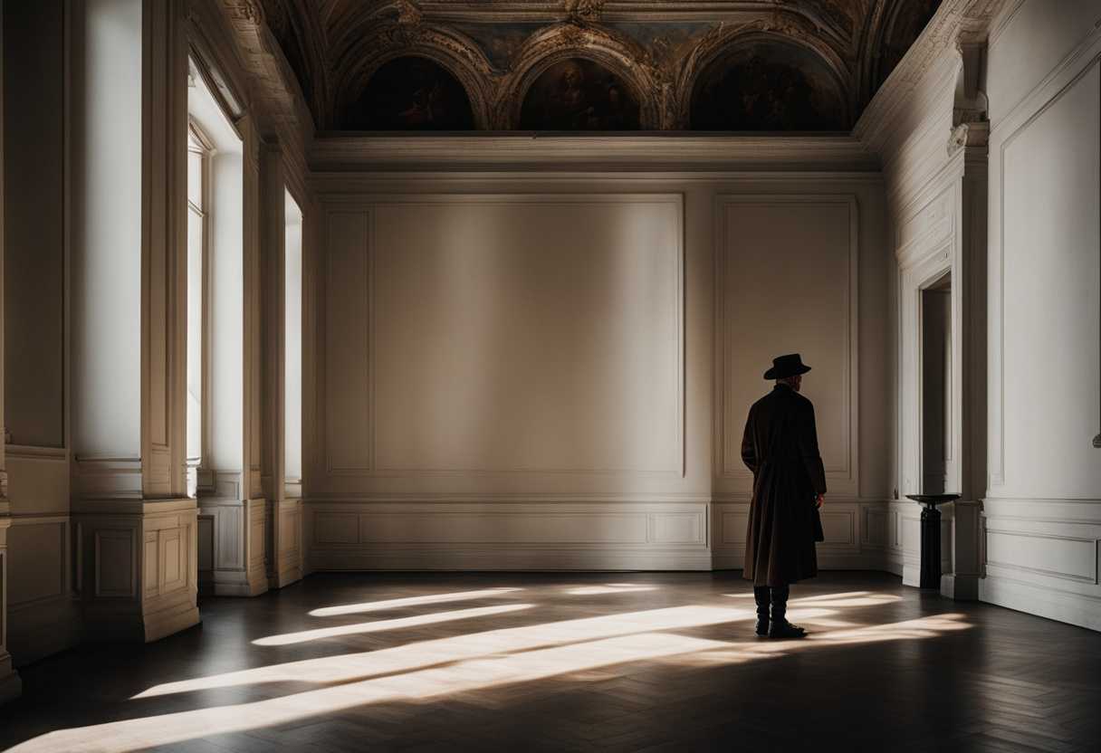 A-photo-capturing-a-person-standing-in-a-beam-of-light-and-shadow-symbolizing-life's-contrasts_iwus
