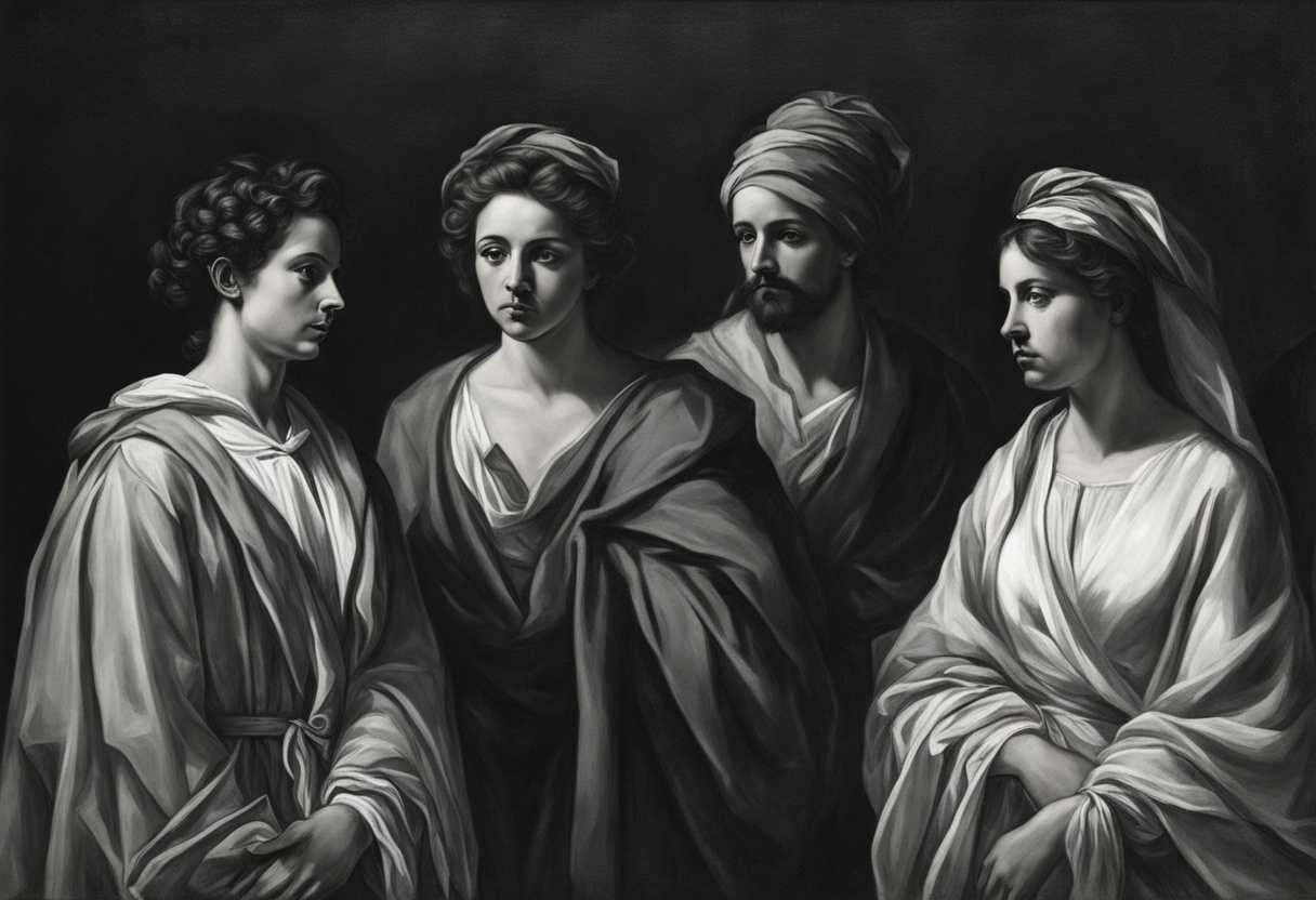 Three-witnesses-in-black-and-white-standing-in-silence-with-intense-focused-expressions_amgc