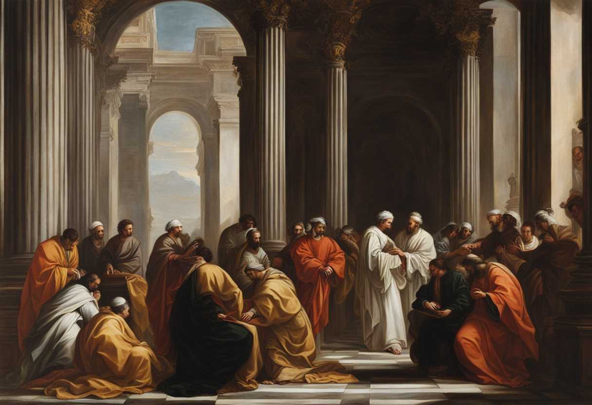 Ancient-priests-and-people-in-flowing-robes-offer-solemn-sacrifices-of-grain-wine-and-oil_qjtv