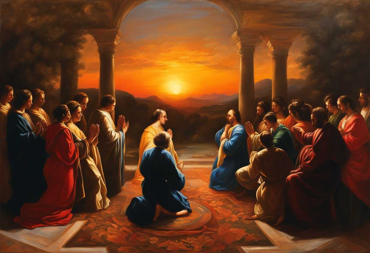 People-in-a-circle-at-sunset-holding-hands-in-prayer-vibrant-colors-serene-and-spiritual_wvwu