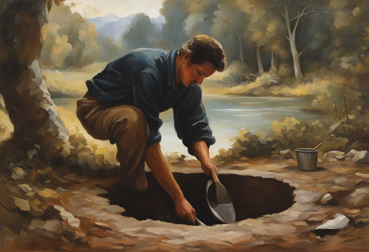 A-person-carefully-digging-a-hole-at-a-serene-campsite-practicing-responsible-waste-disposal_ljeu