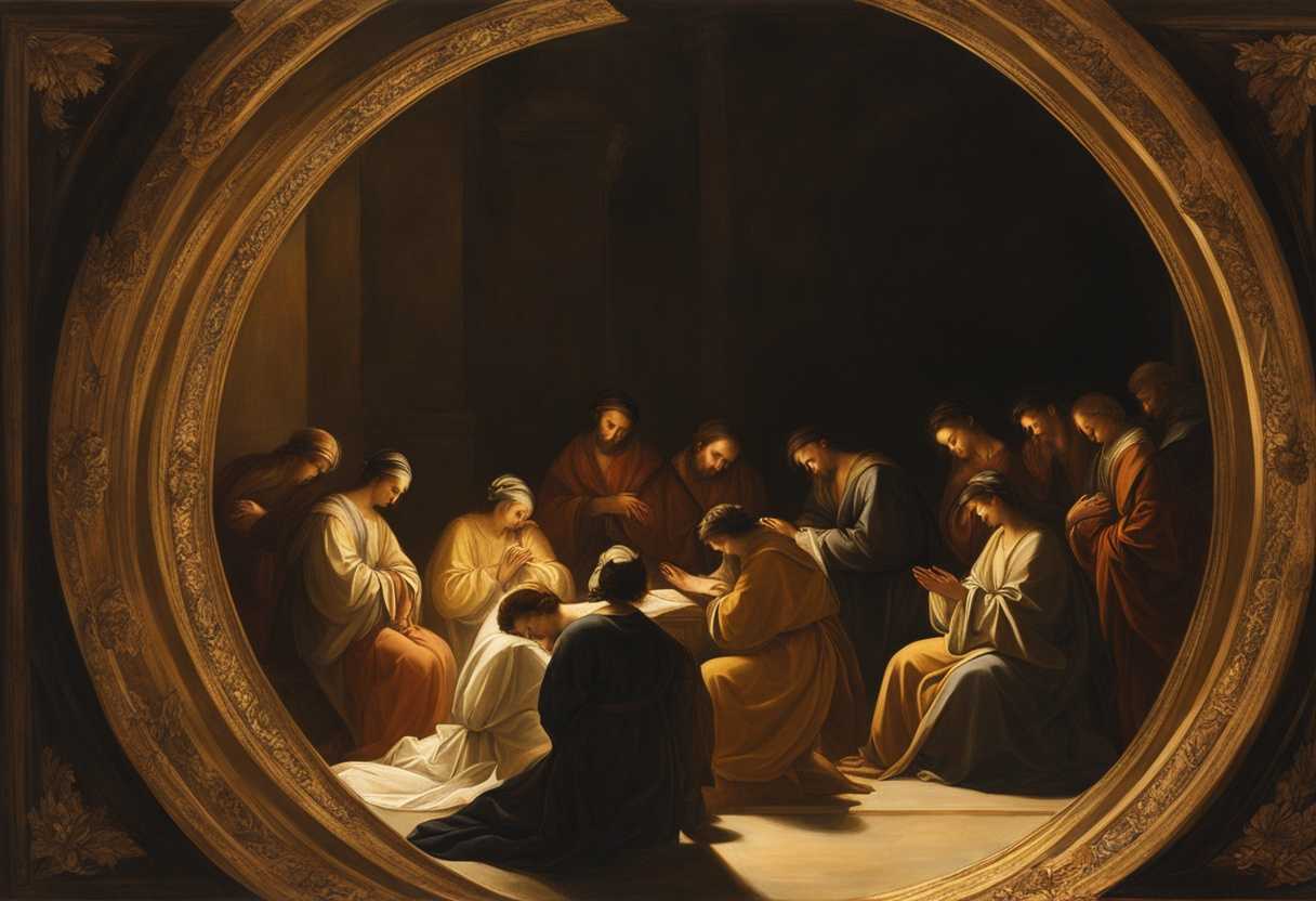 People-in-a-circle-heads-bowed-in-prayer-bathed-in-golden-light-embodying-unity-and-devotion_ozxy
