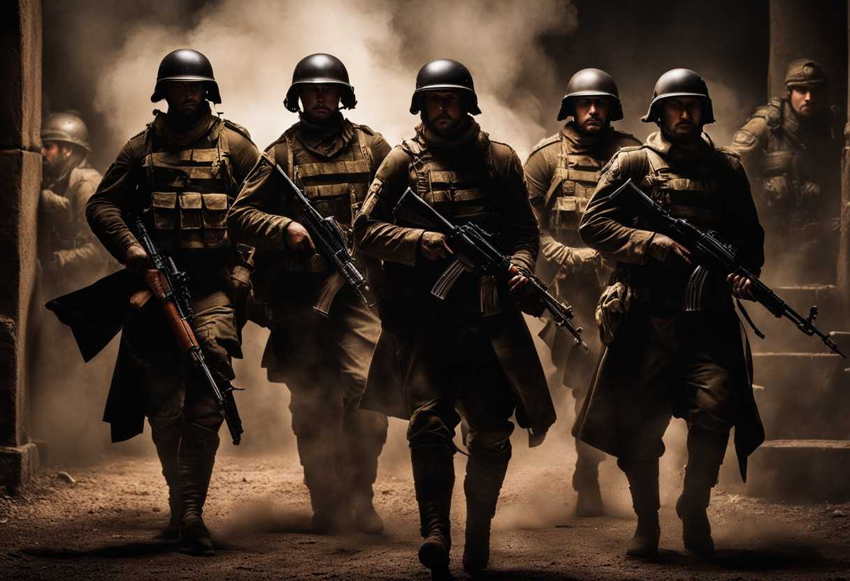 Military-squad-stands-united-determined-and-powerful-in-intense-dramatic-lighting_gvmd
