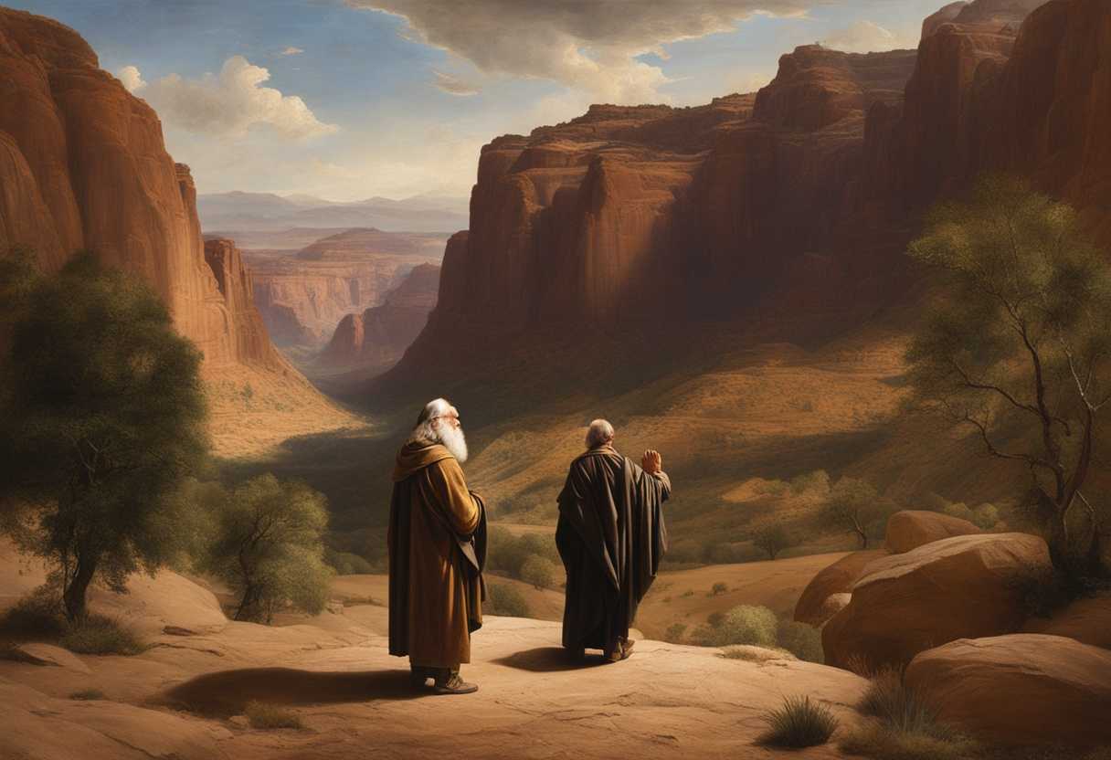 Aged-Moses-stands-in-Moab-valley-exuding-wisdom-and-strength-with-serene-landscape_uqqa