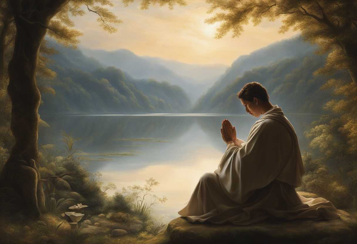 A-person-in-deep-prayer-surrounded-by-serene-nature-feeling-a-divine-connection_exds