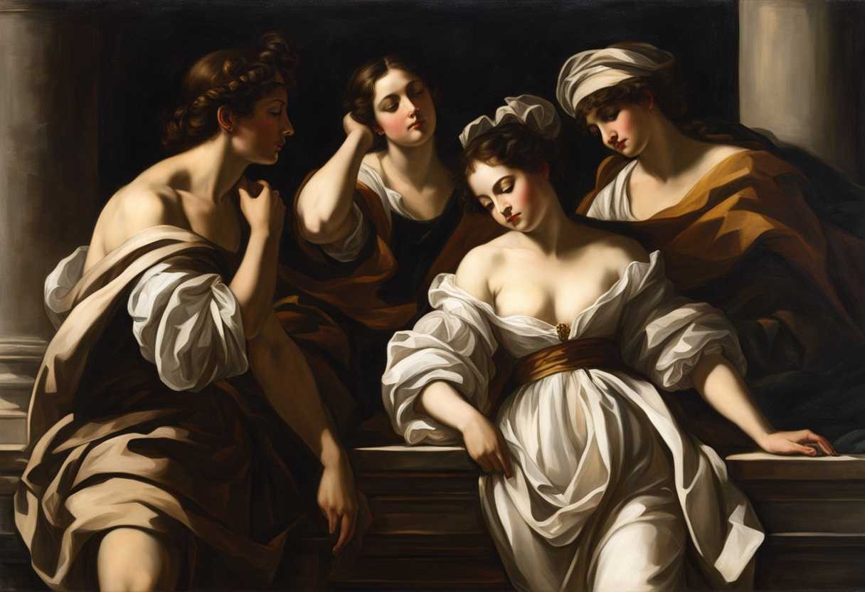 A-group-of-solemnly-posed-figures-in-timeless-attire-embodying-reverence-and-determination_zcrw