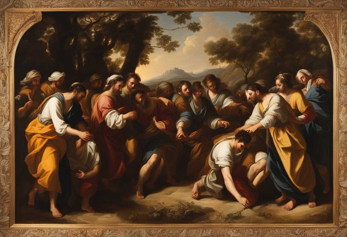 Israelites-humbly-journey-through-wilderness-receiving-manna-reaching-promised-land-with-blessings_srmf