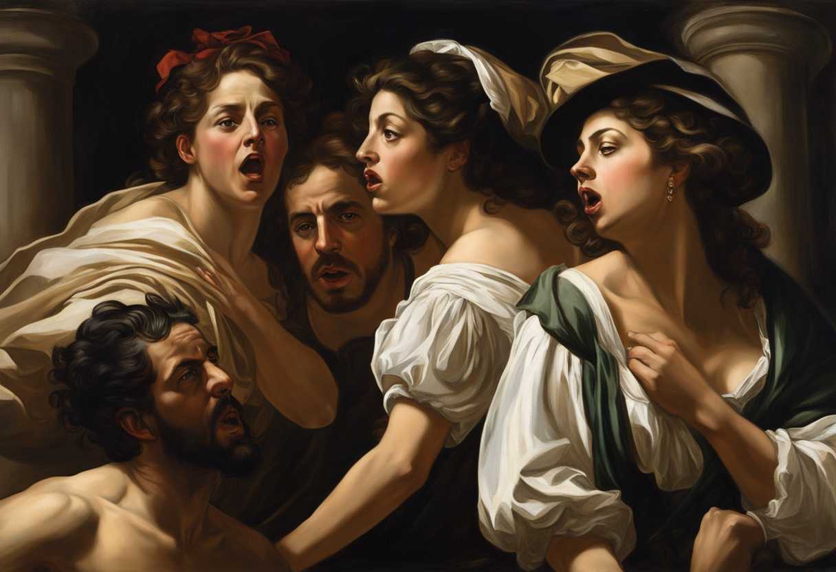 A-group-of-people-caught-in-a-tense-moment-expressions-of-shock-and-urgency_fknb