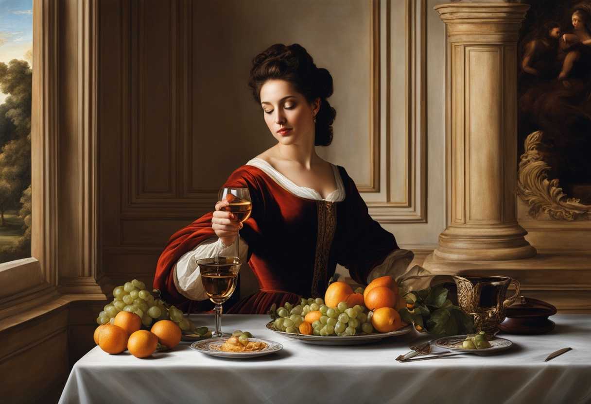 A-person-savors-a-meal-and-drink-radiating-contentment-and-gratitude-in-serene-ambiance_yvuy