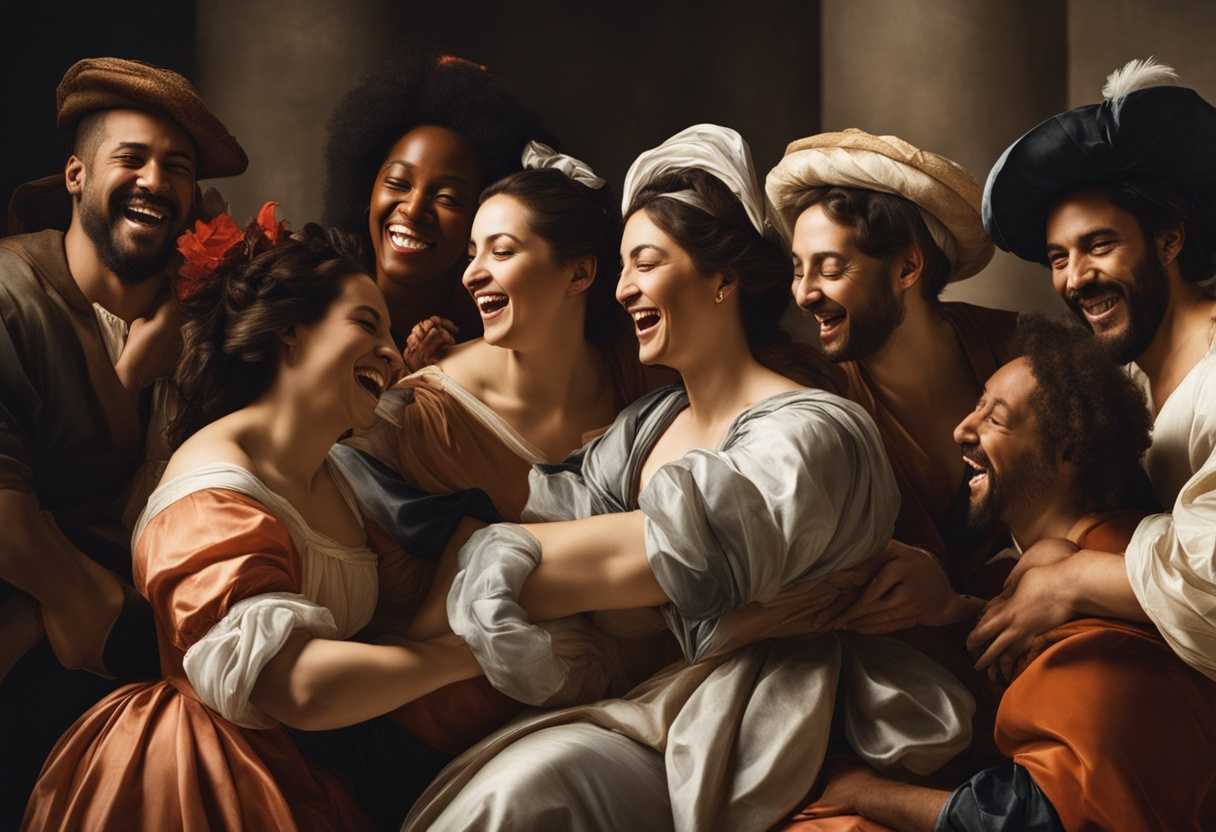 A-diverse-group-of-people-laughing-and-talking-together-showcasing-unity-in-diversity_rtwl