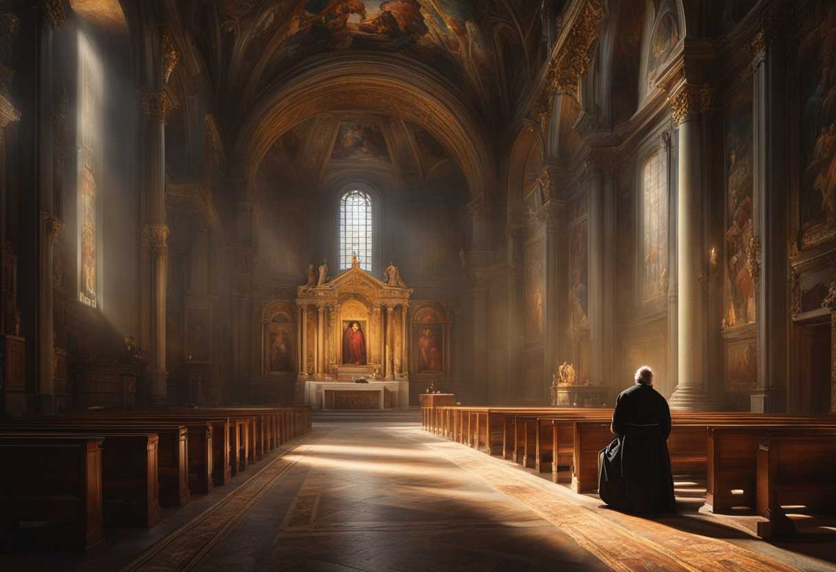 A-person-in-a-quiet-church-bathed-in-colorful-light-showing-reverence-and-humility_jprt