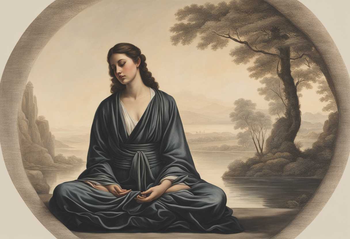 A-person-meditating-in-a-serene-setting-embodying-deep-concentration-and-wisdom_ydbd