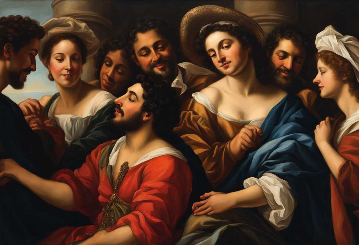 A-diverse-group-of-people-gathered-in-harmony-sharing-smiles-and-conversation-in-unity_dsvc