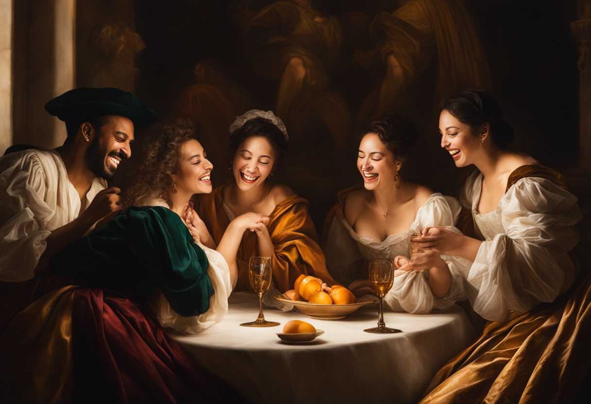 A-diverse-group-of-friends-sharing-laughter-and-stories-under-soft-warm-light_yklb