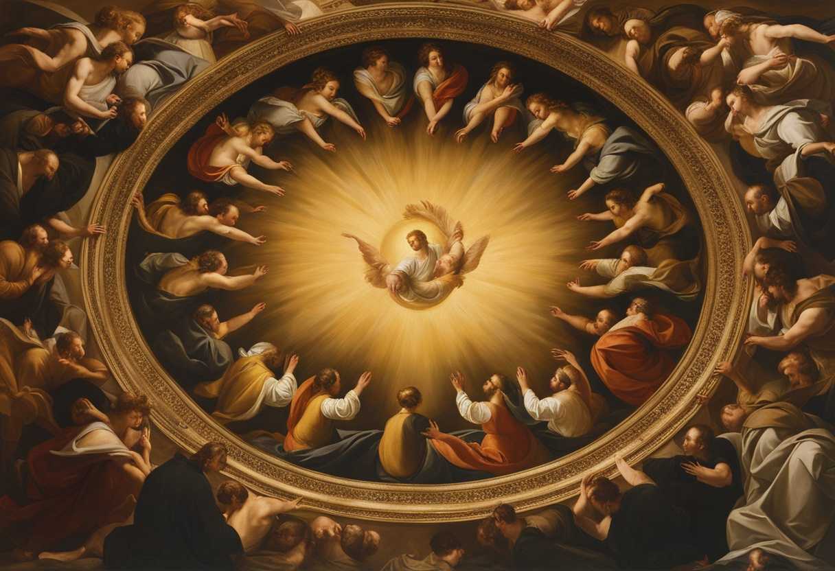 Saints-in-circle-bathed-in-golden-light-hands-clasped-in-prayer-embodying-unity-and-peace_uqjs