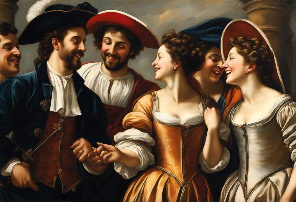 Close-knit-group-strolling-sharing-laughter-genuine-connection-capturing-love-and-joy-in-candid-m_iuaw