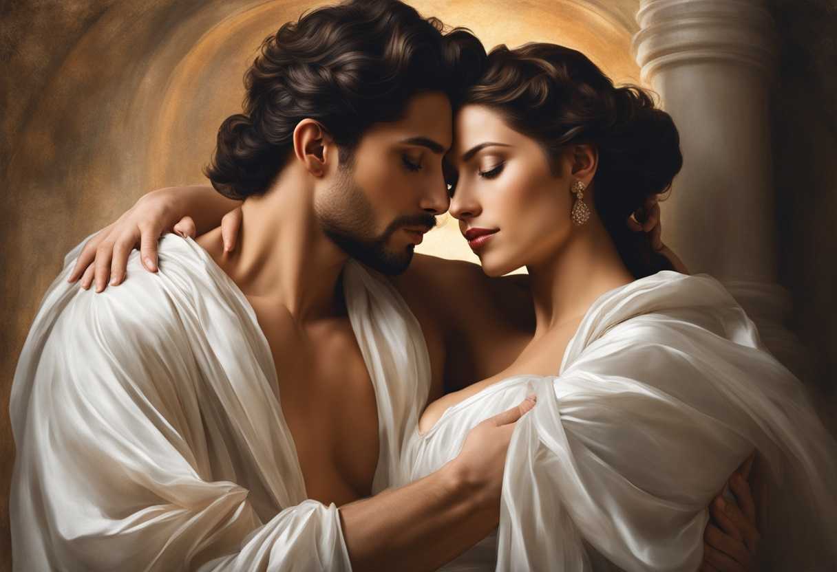 Husband-embraces-wife-radiating-love-and-protection-united-in-tender-moment-of-enduring-commitment_kkes