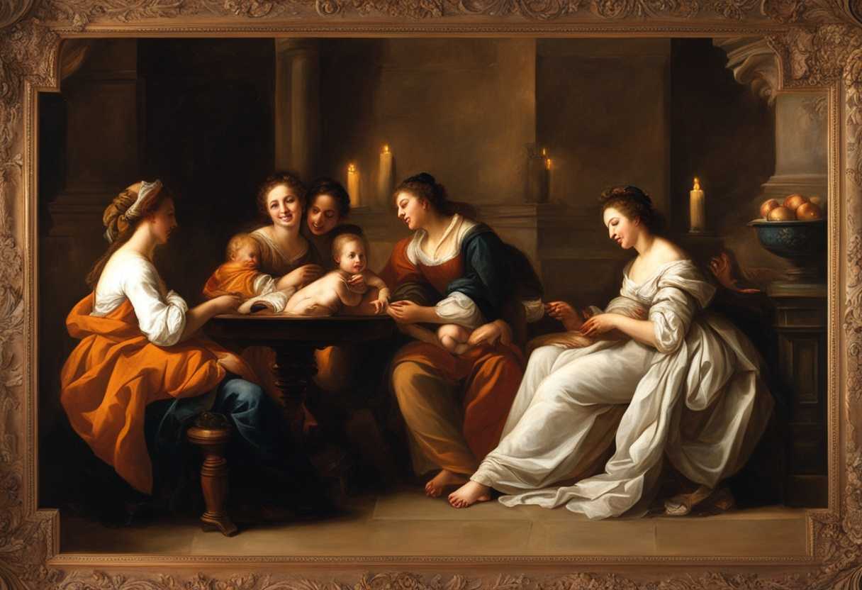 A-family-gathered-around-a-cozy-fireplace-sharing-laughter-love-and-mutual-respect_hfbd