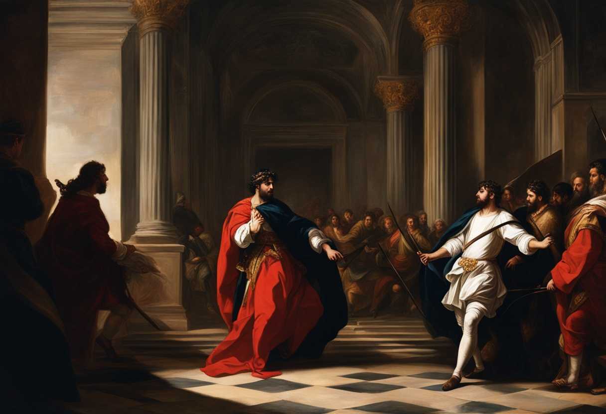 Tense-royal-showdown-Haman-faces-the-king-power-struggle-shadows-and-smirks-dramatic-lighting_waix