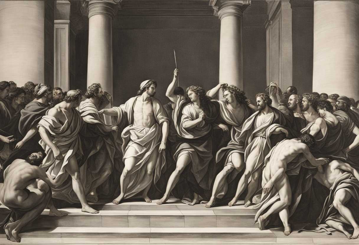 Moses-leading-a-group-with-frustration-and-concern-showing-powerful-leadership-and-emotive-interact_wfct