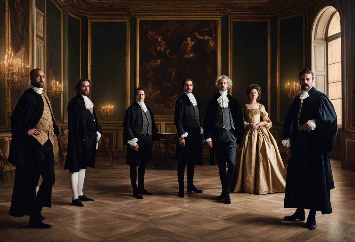 A-group-of-dignified-men-in-formal-attire-stand-confidently-in-a-solemnly-lit-room_wxdc
