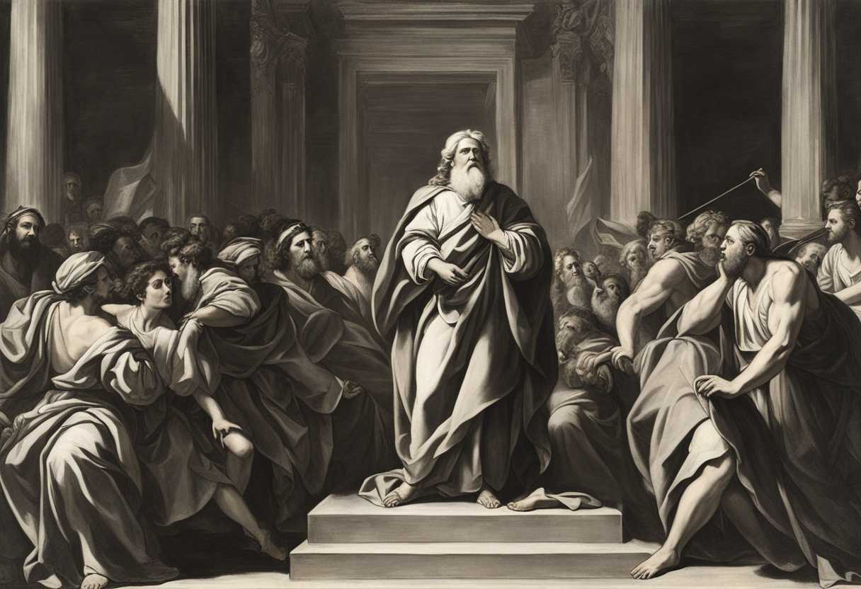 Moses-stands-before-a-fearful-crowd-embodying-authority-and-responsibility-as-a-conduit-to-God_usqx