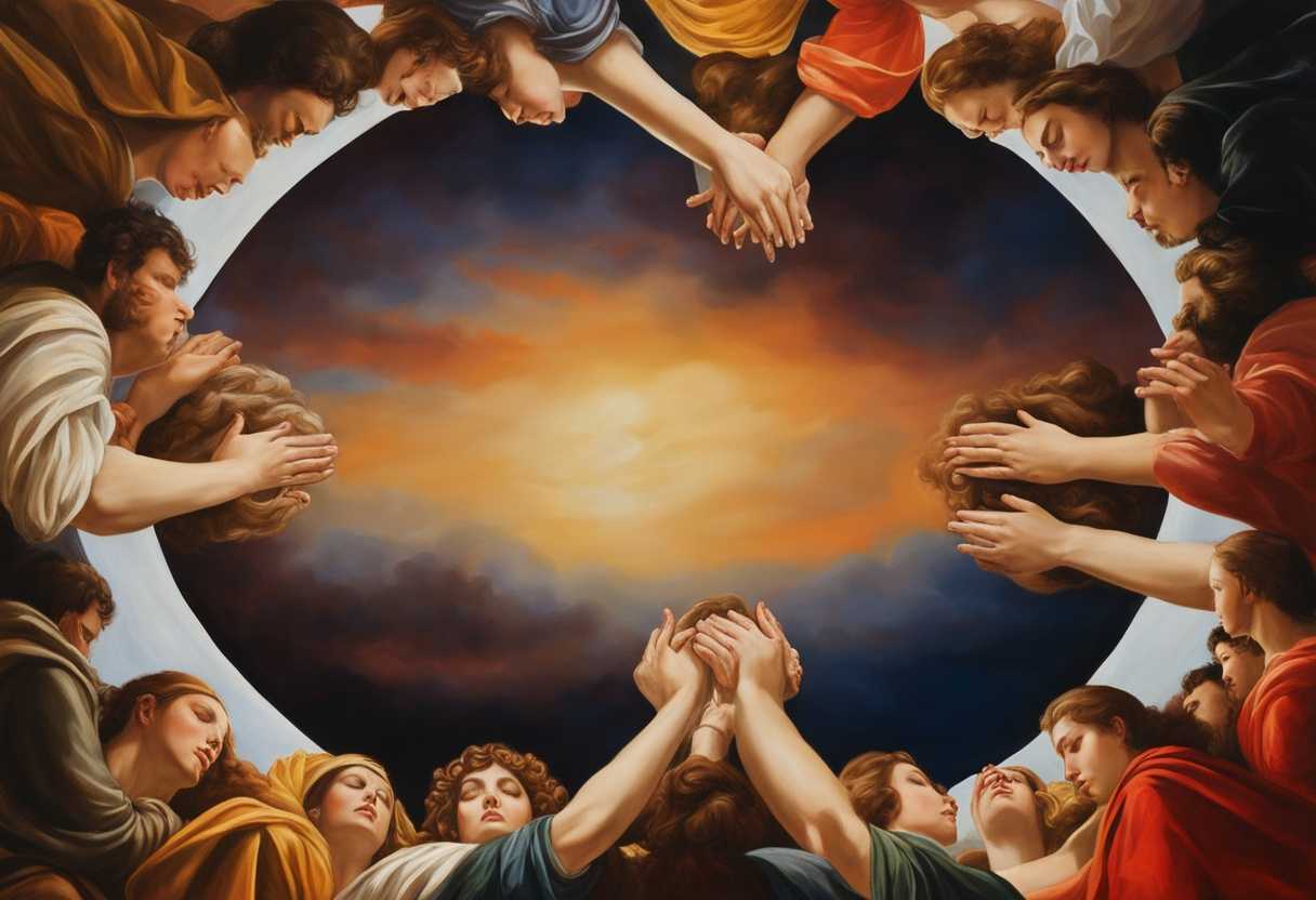 People-in-circle-at-sunset-eyes-closed-hands-clasped-serene-and-spiritual-unity_ivdv