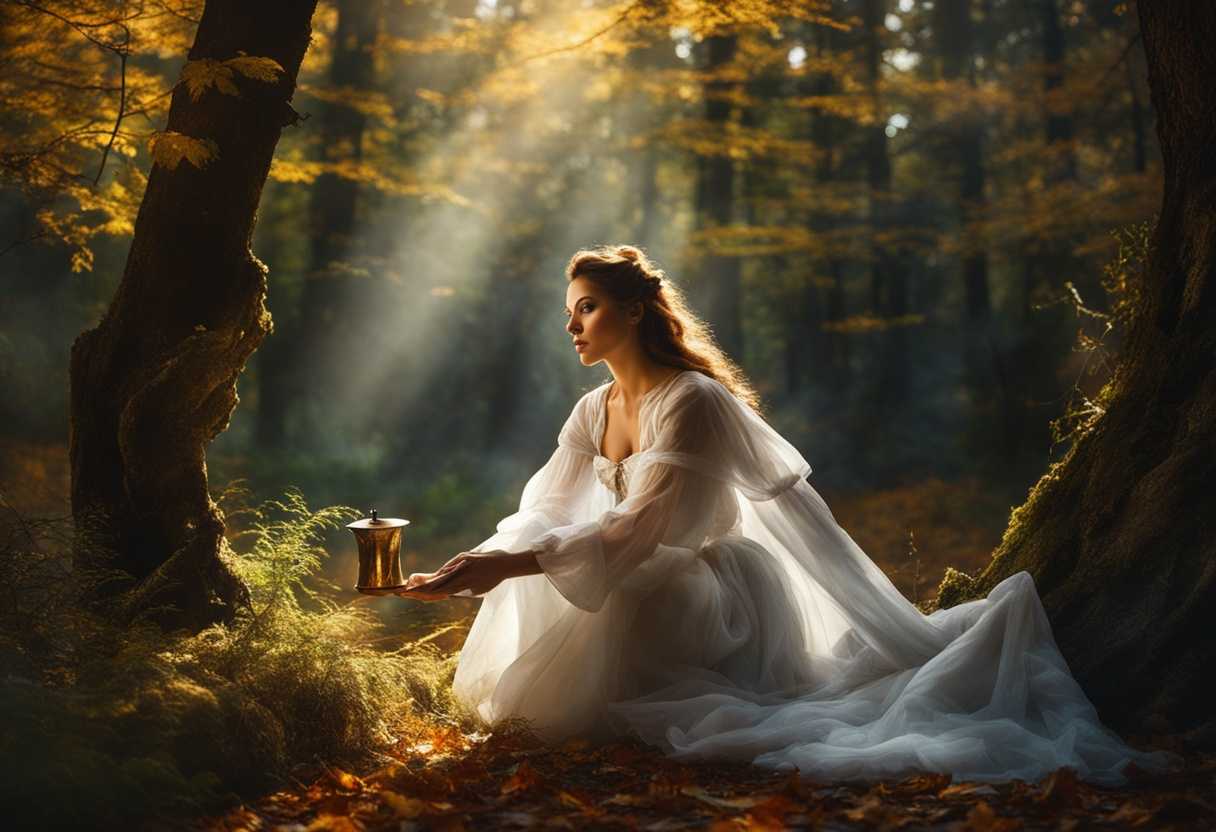 A-sorceress-in-a-mystical-forest-casting-a-spell-under-dappled-sunlight_cefu