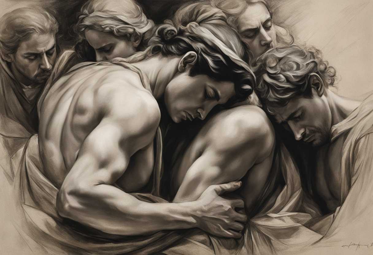 A-group-of-mistreated-individuals-huddled-together-showing-raw-emotion-and-vulnerability-in-despair_nouc