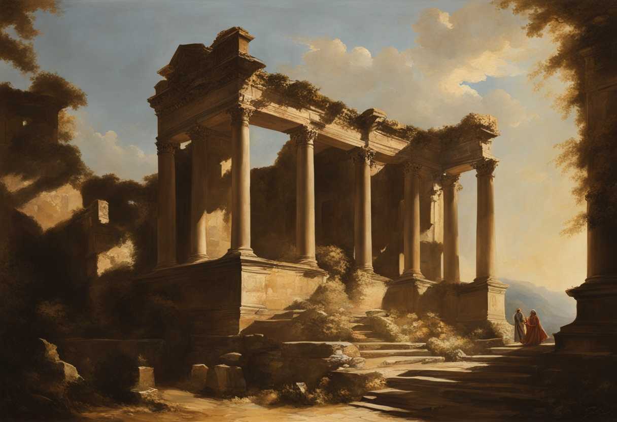 Ancient-ruins-stand-tall-in-warm-sunlight-casting-dramatic-shadows-showcasing-historical-resilienc_jyoq