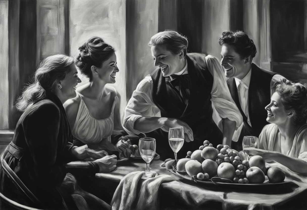 A-timeless-black-and-white-scene-captures-a-group-in-candid-moments-of-connection-and-joy_omrs