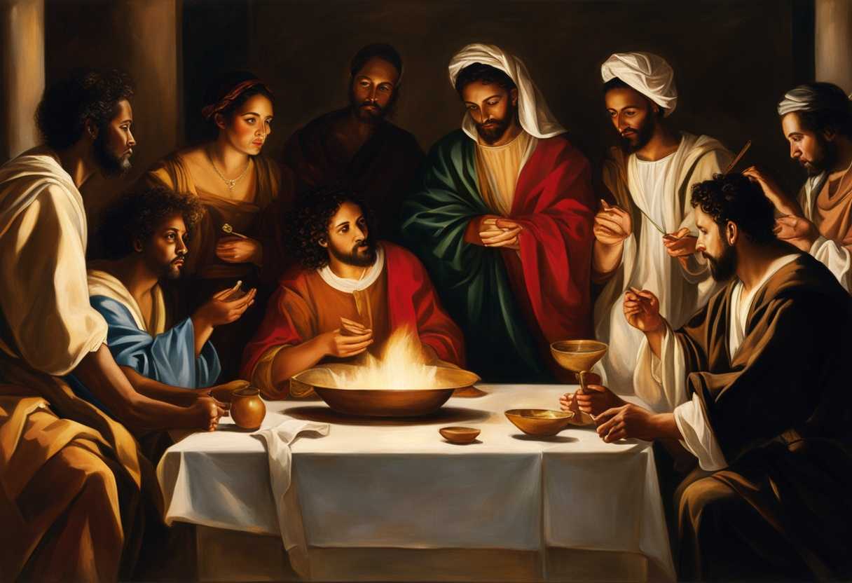Diverse-group-of-Israelites-gather-offering-unique-gifts-in-unity-under-hopeful-lighting_mbll