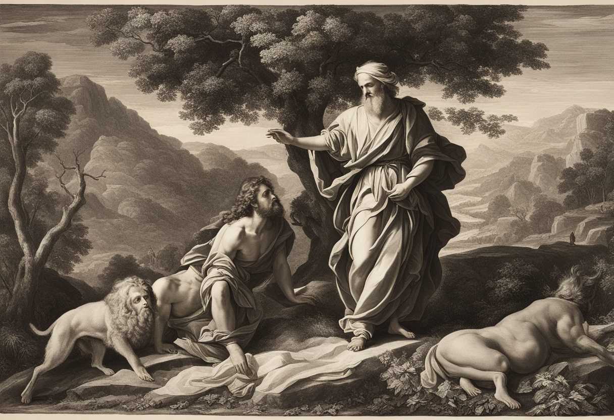 Moses-encounters-angel-in-burning-bush-awe-and-reverence-in-mystical-fiery-presence_swgb