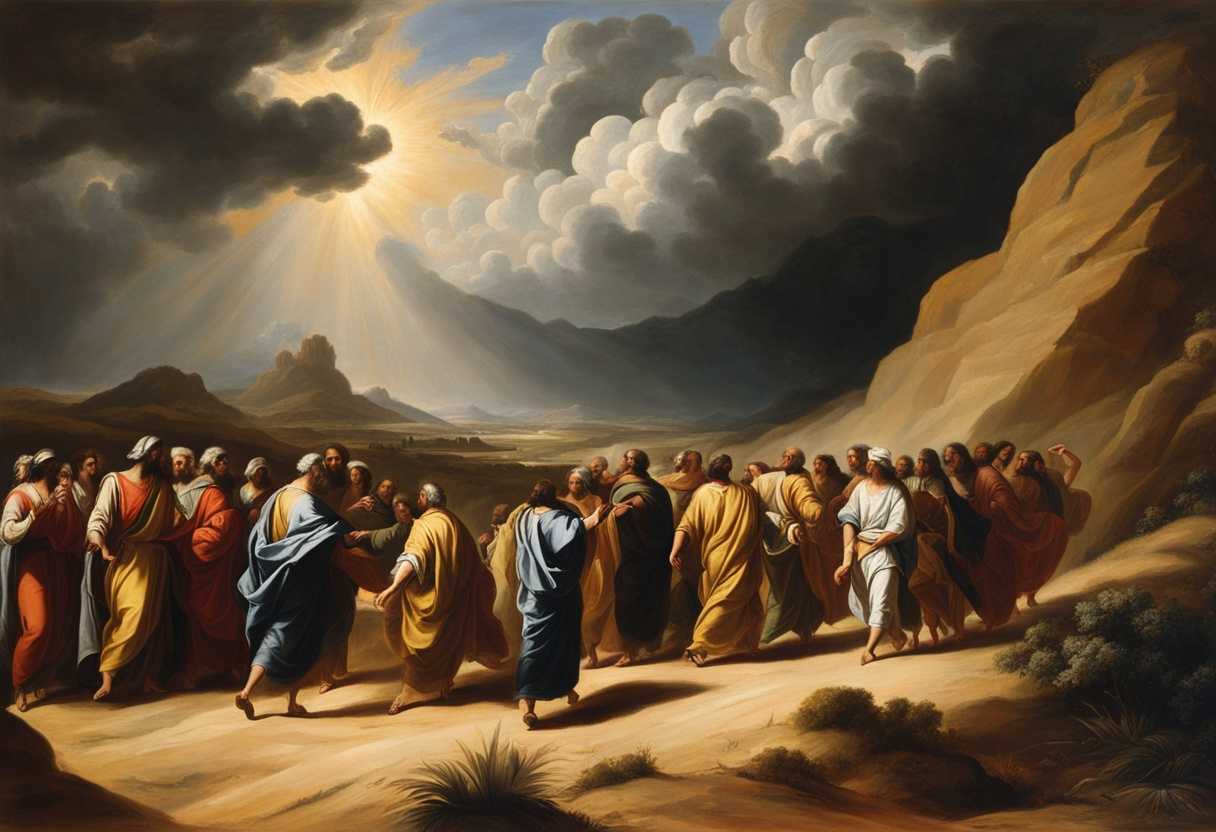 Moses-leads-Israelites-through-the-desert-following-a-divine-cloud-for-guidance-and-protection_aypk