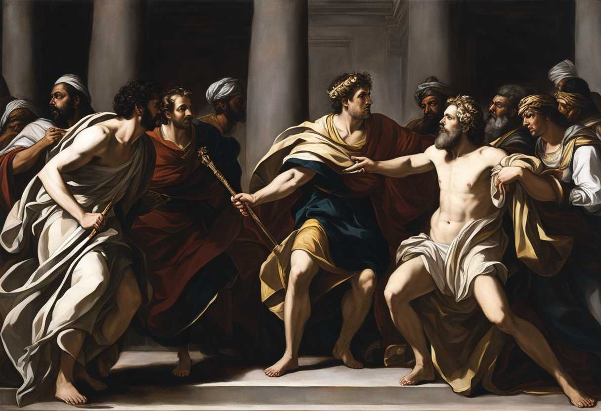 Moses-and-Aaron-confront-Pharaoh-in-a-dramatic-power-struggle-contrasting-attire-intense-expressio_prek