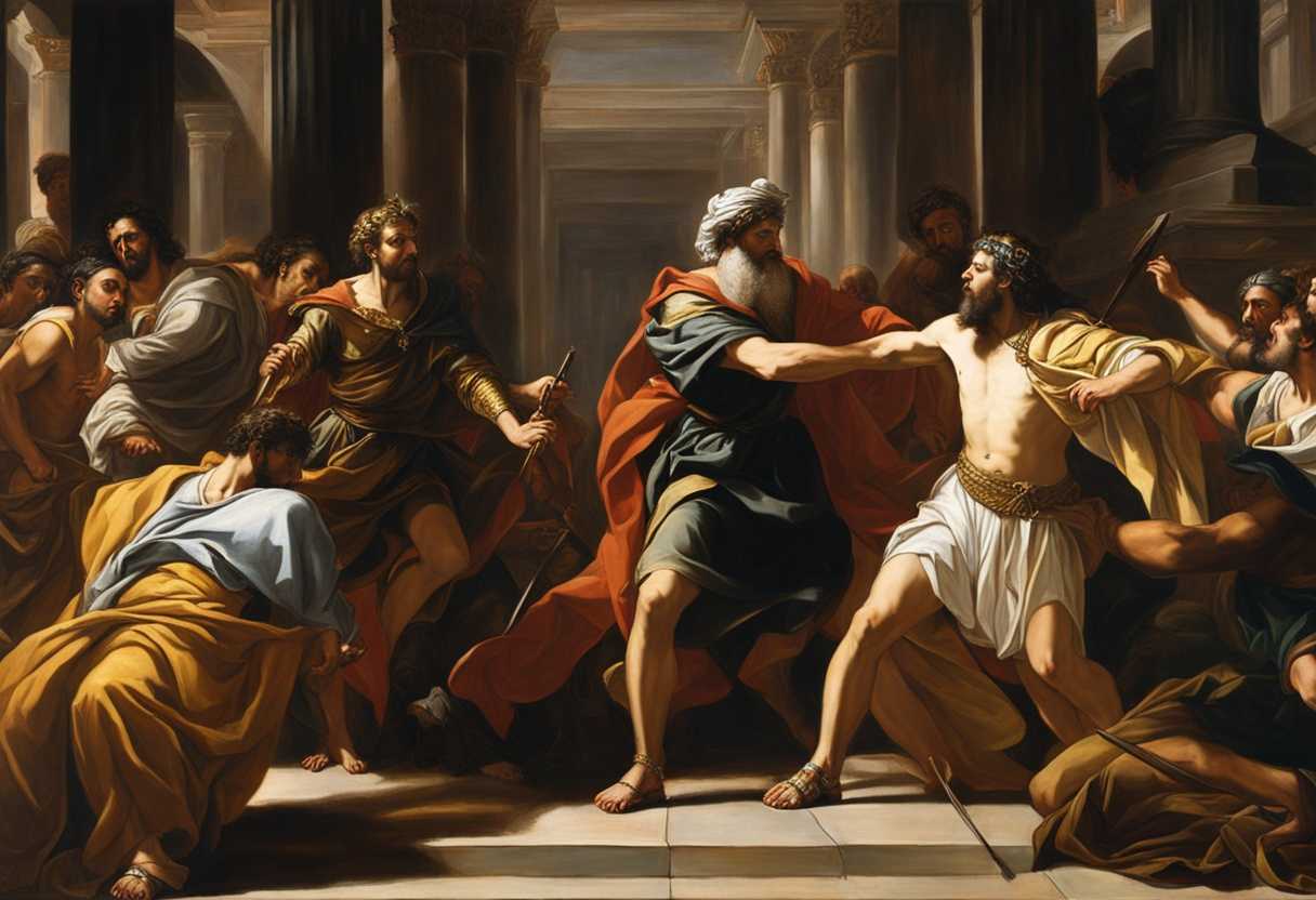 Moses-confronts-Pharaoh-with-Aaron-amidst-chaos-and-tension-showcasing-determination-awe-and-fea_qrui