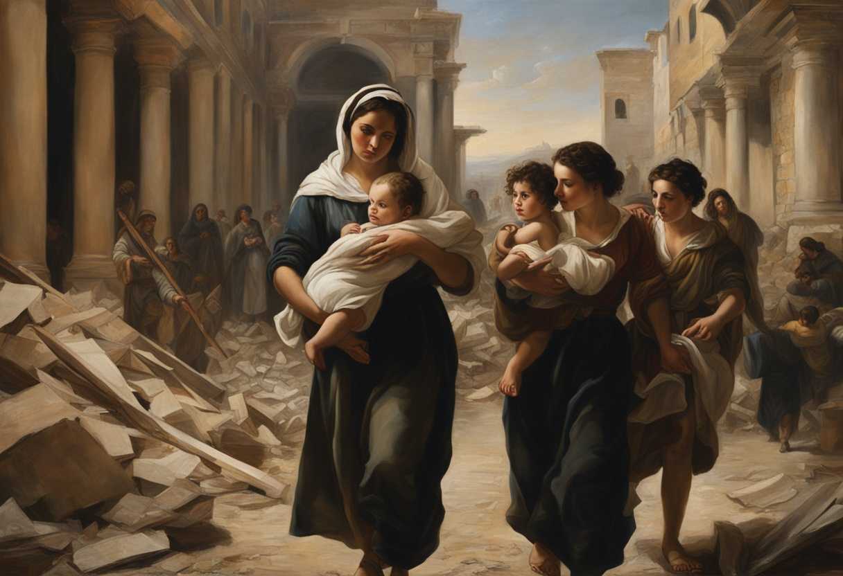 Survivors-in-Jerusalem-emerge-from-ruins-carrying-children-and-cherished-belongings-embodying-resi_ptau