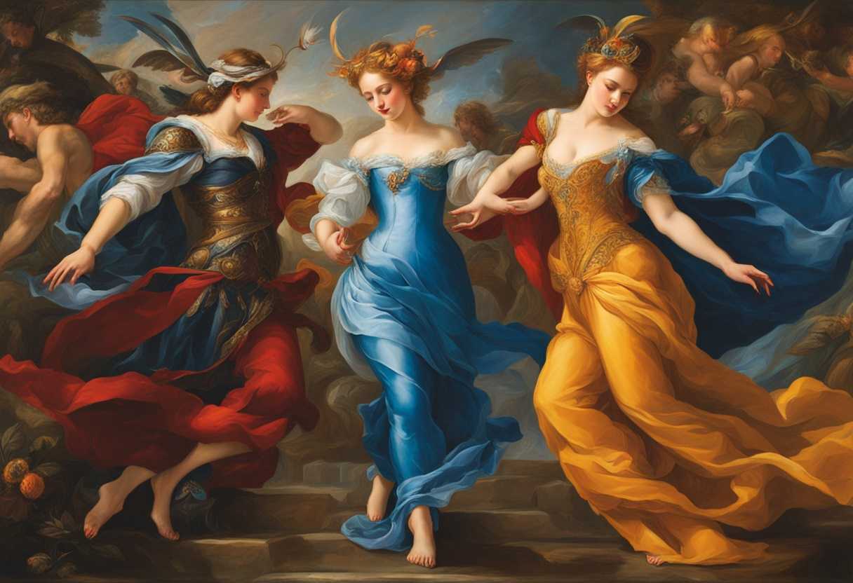 Vibrant-creatures-frozen-mid-dance-exuding-energy-and-intensity-in-a-mesmerizing-display_ntji
