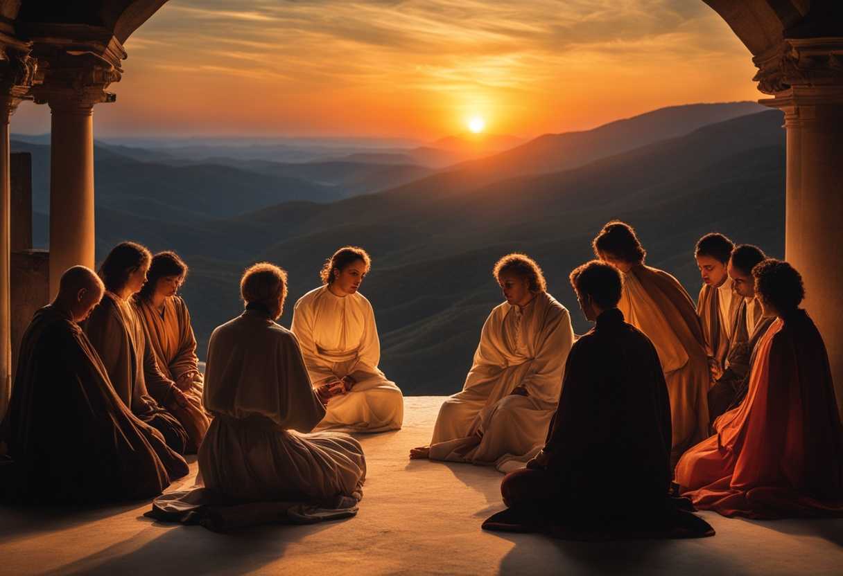 People-in-prayer-circle-at-sunset-serene-and-reverent-embodying-unity-spirituality-and-harmony_umkd