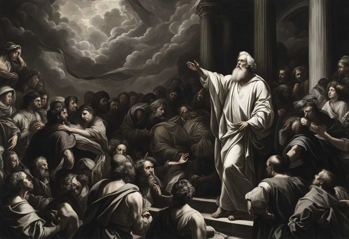 Prophet-warns-of-impending-doom-to-a-worried-crowd-in-a-somber-intense-setting_moqp