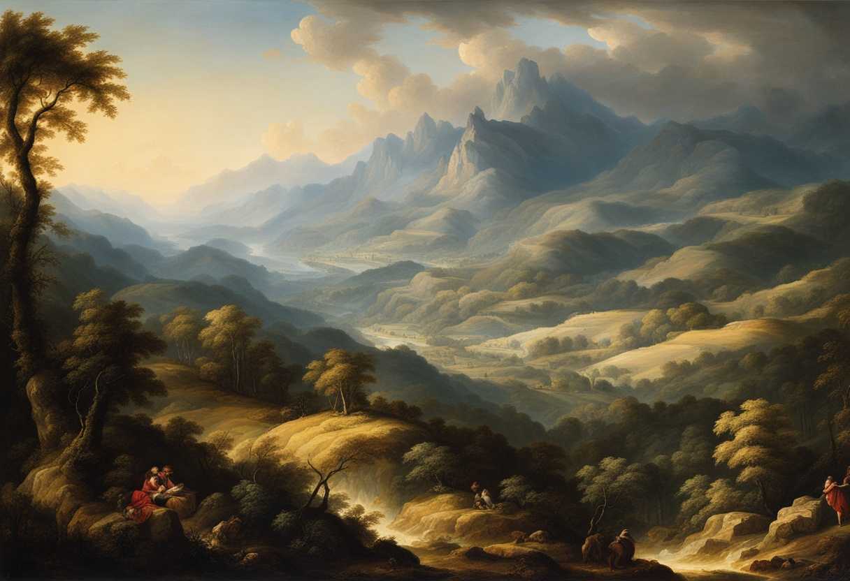 A-breathtaking-landscape-with-towering-mountains-winding-hills-and-mysterious-valleys-bathed-in-li_nrcu