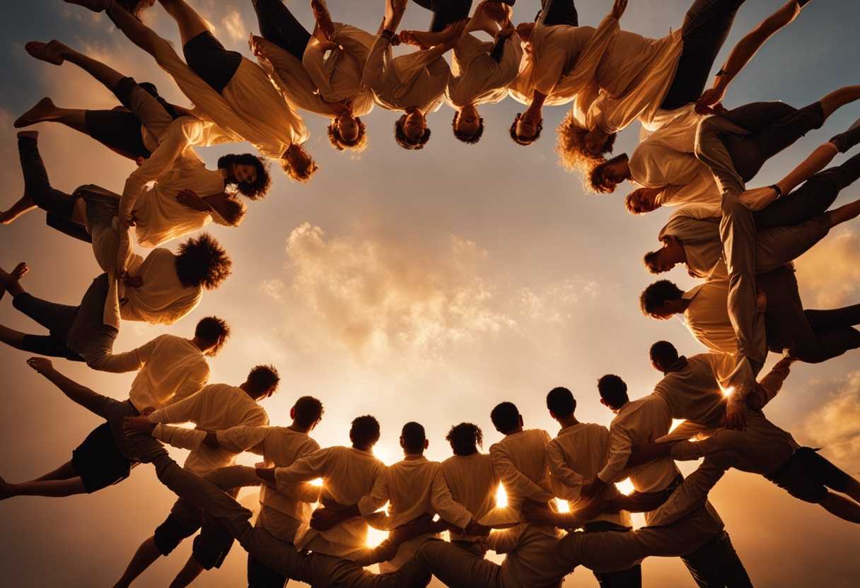 People-in-a-circle-at-sunset-eyes-closed-holding-hands-feeling-connected-and-peaceful_eart