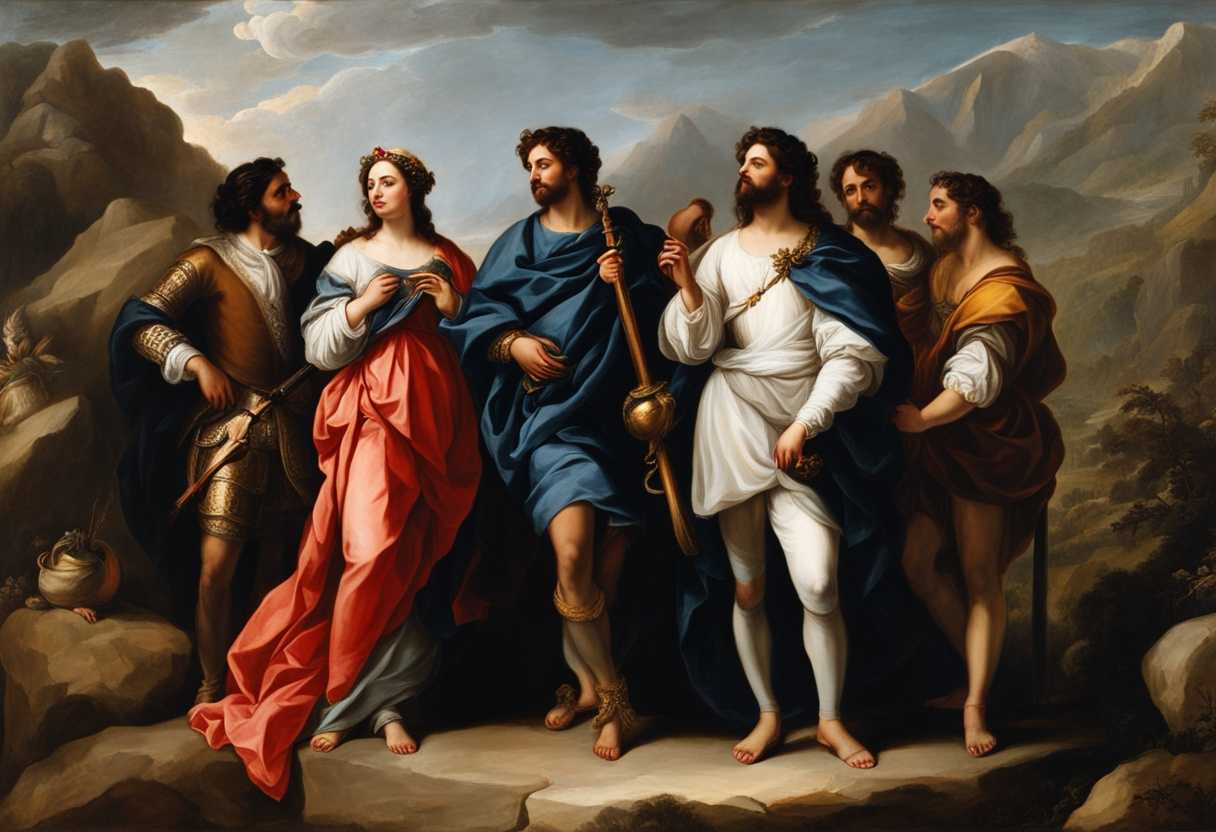 Diverse-group-of-people-united-under-one-king-standing-confidently-in-majestic-mountains_czpt