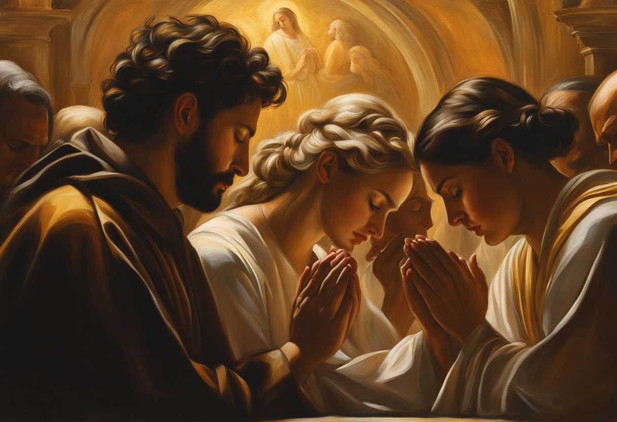 People-in-prayer-circle-hands-clasped-heads-bowed-bathed-in-golden-light-serene-unity_mxyw