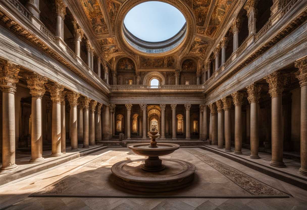 Symmetrical-temple-courtyard-with-altar-precise-measurements-spacious-nave-intricate-architecture_jqzf